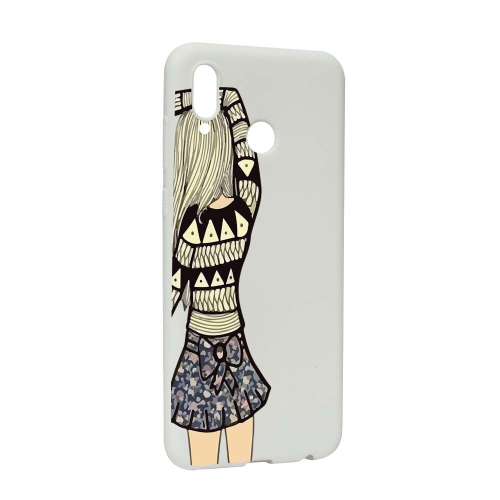 Husa Huawei Honor Play, Silicon, Girl W187