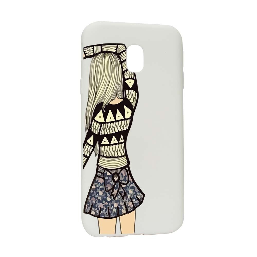 Husa Samsung Galaxy J3 2018, Silicon, Girl W187