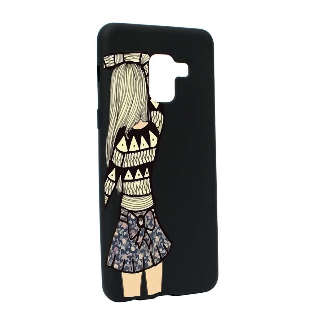 Husa Samsung Galaxy A5 2018, Silicon, Girl B187