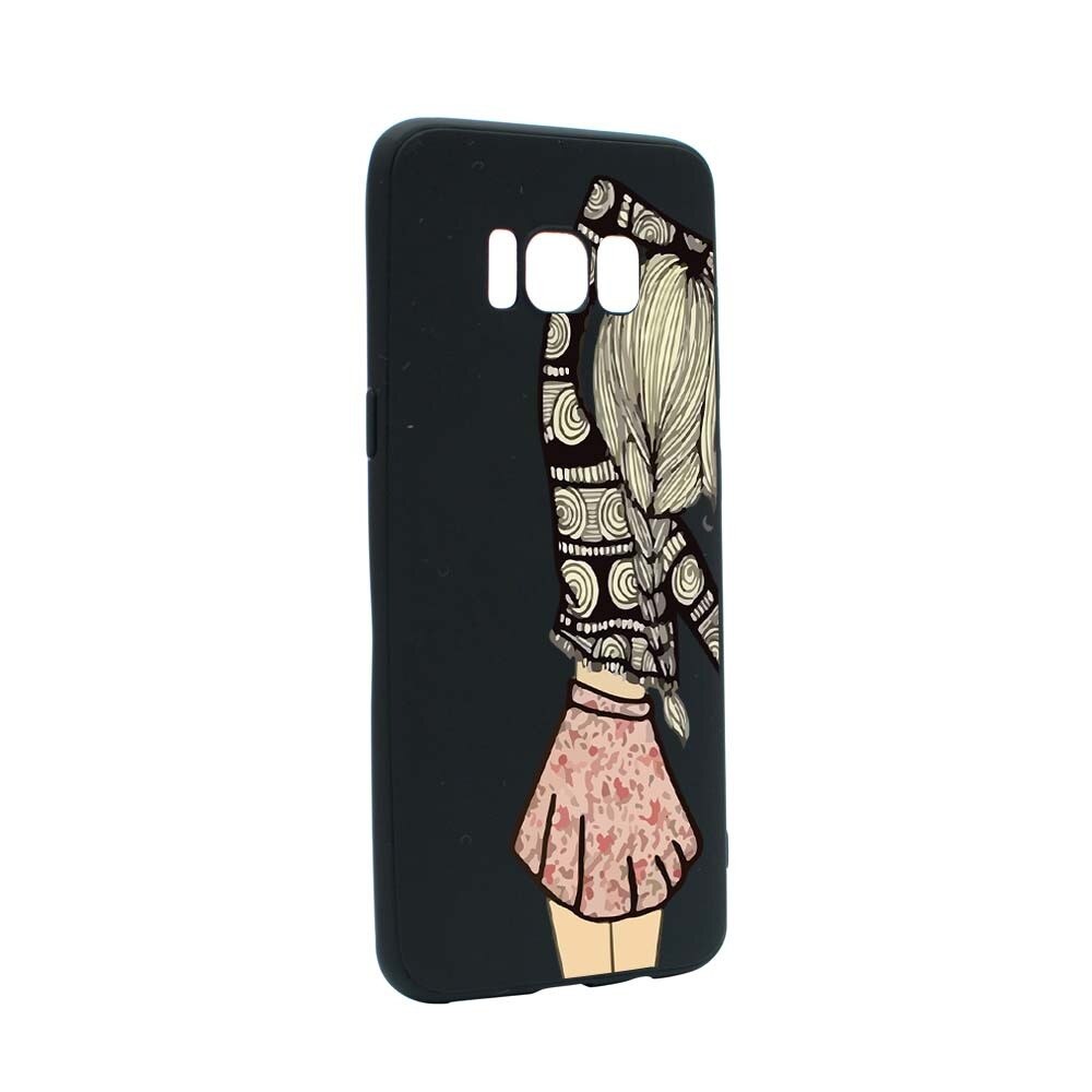 Husa Samsung Galaxy S8 Plus, Silicon, Girl B188