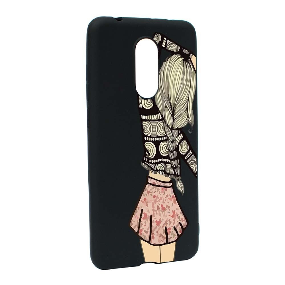 Husa Xiaomi Redmi 5, Silicon, Girl B188