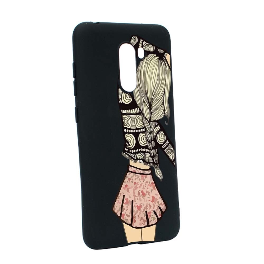 Husa Xiaomi PocoPhone F1, Silicon, Girl B188