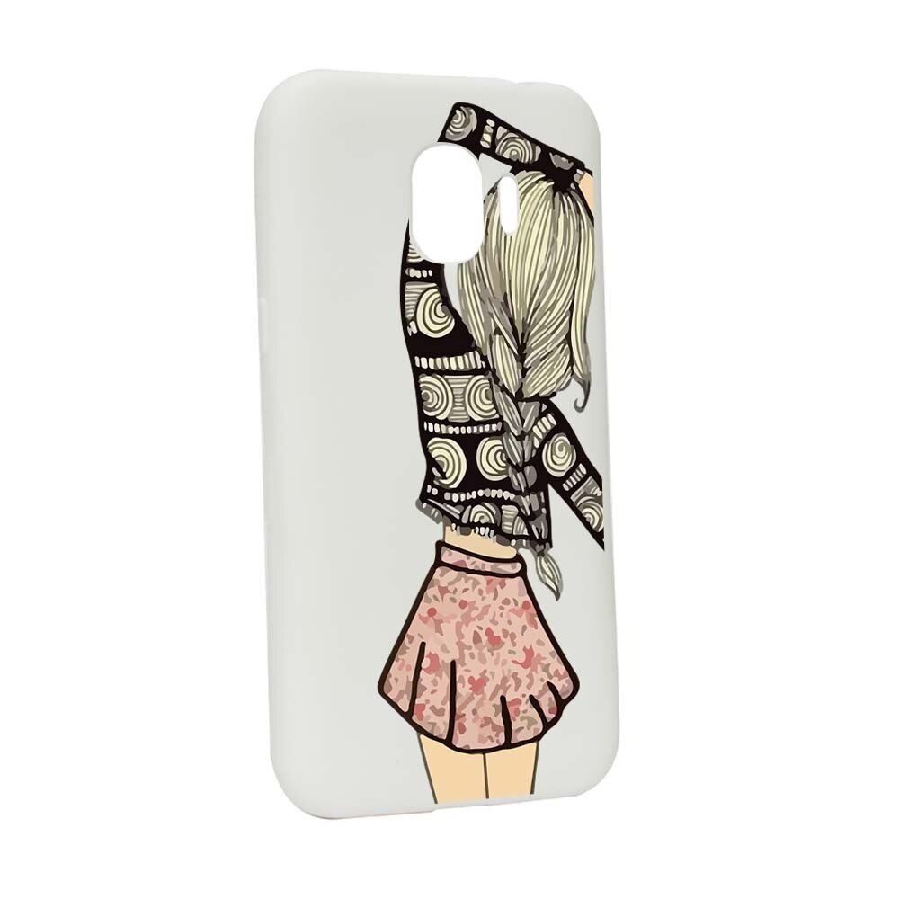Husa Samsung Galaxy J4 2018, Silicon, Girl W188