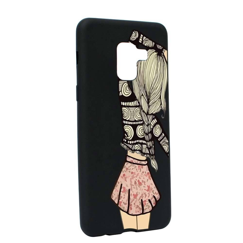 Husa Samsung Galaxy A5 2018, Silicon, Girl B188