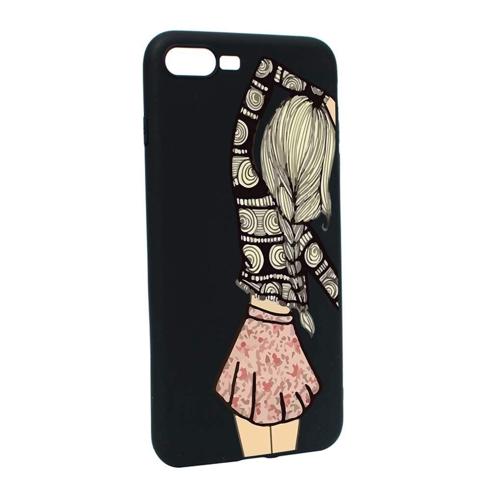 Husa Apple iPhone 7 Plus / 8 Plus, Silicon, Girl B188