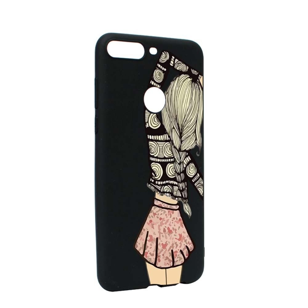Husa Huawei Y7 2018 / Y7 Prime 2018, Silicon, Girl B188