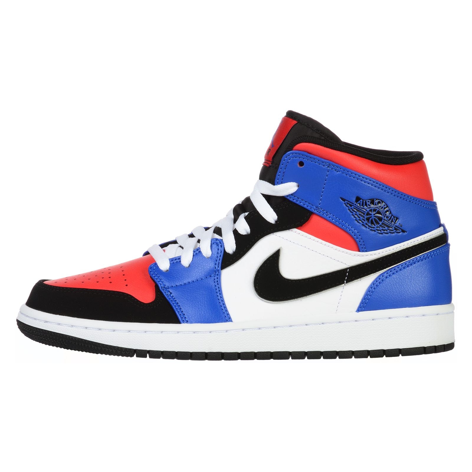 Jordan 1 bleu fashion noir rouge