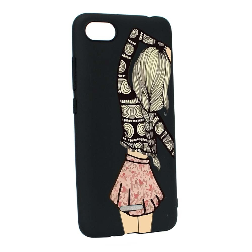 Husa Xiaomi Redmi 6A, Silicon, Girl B188