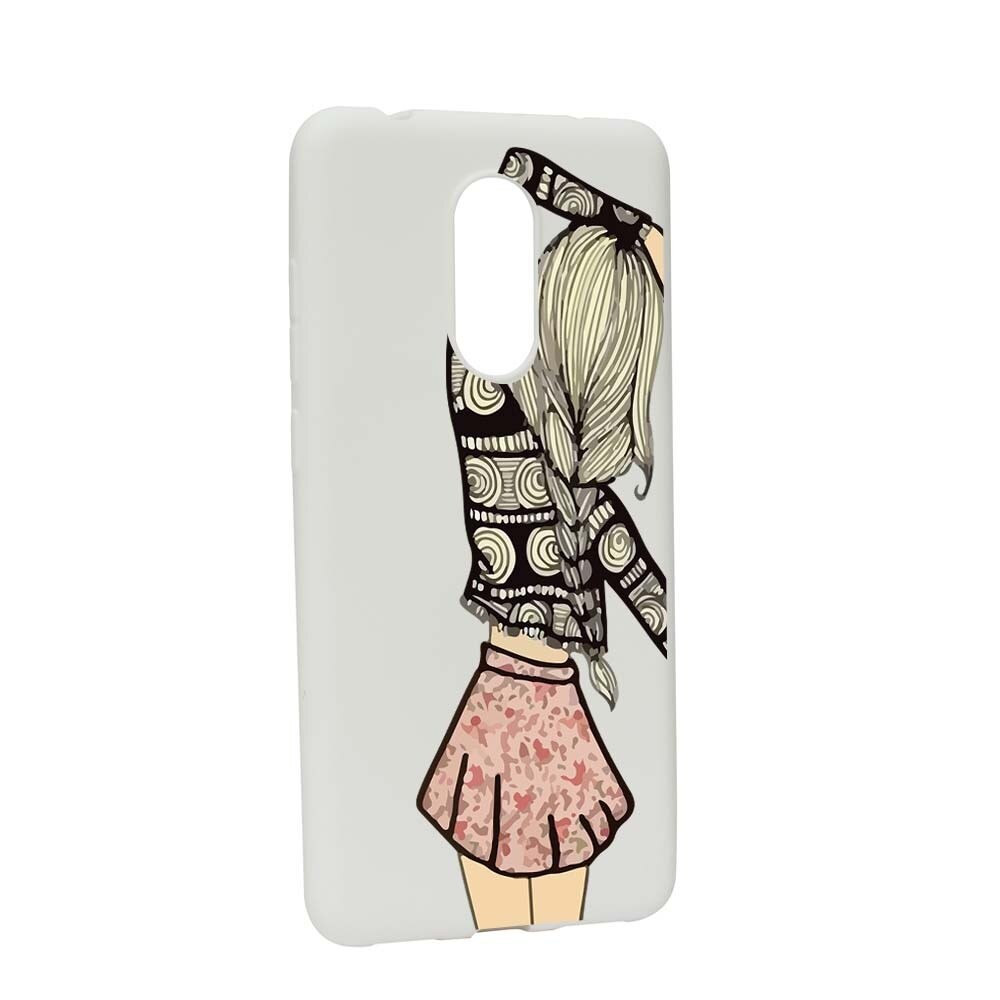 Husa Xiaomi Redmi Note 5 / Redmi 5 Plus, Silicon, Girl W188