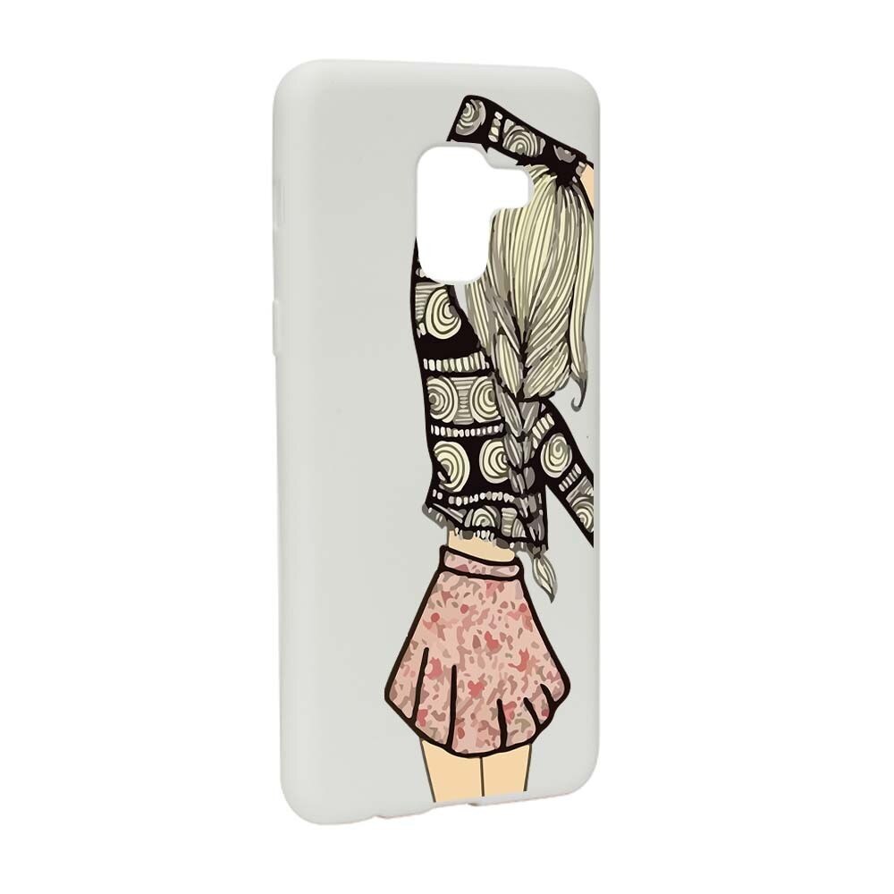 Husa Samsung Galaxy A5 2018, Silicon, Girl W188