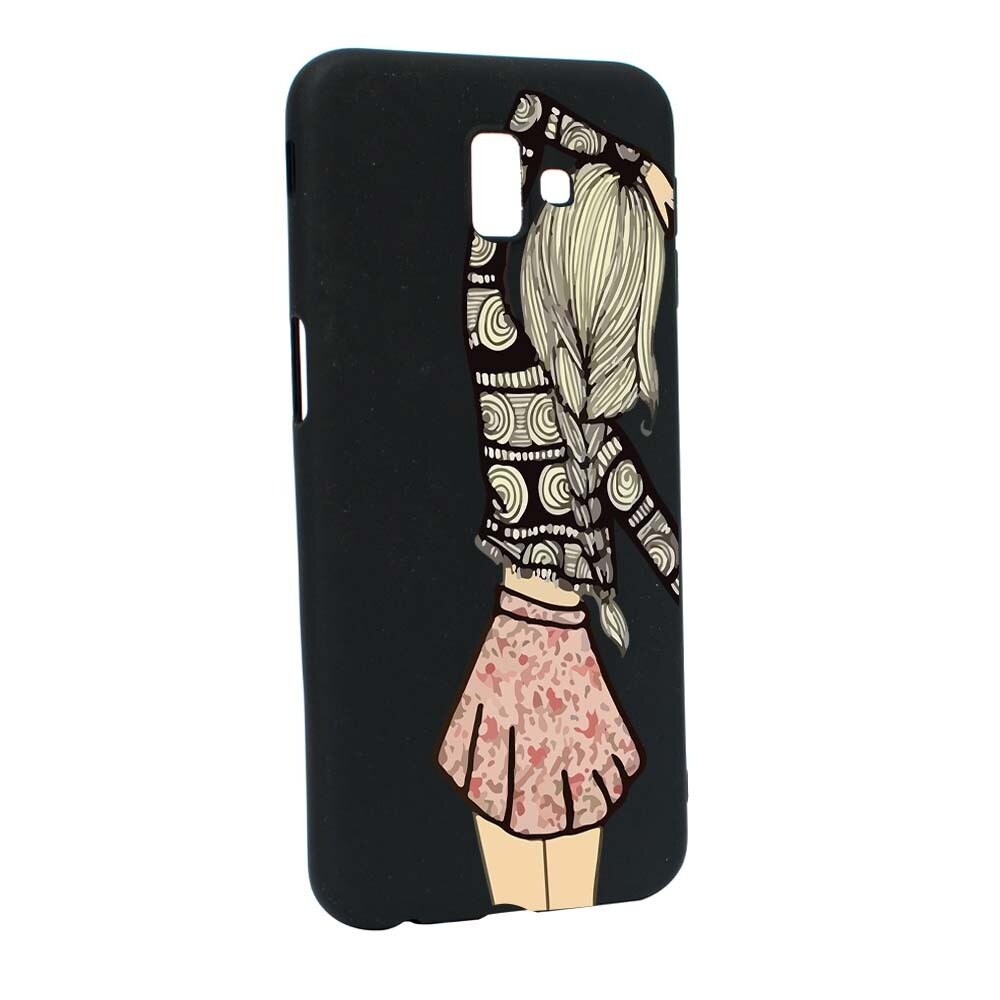 Husa Samsung Galaxy J6 Plus / J6 Prime, Silicon, Girl B188