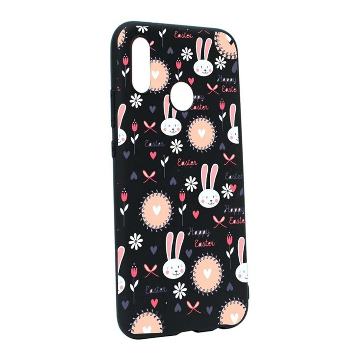 Szilikon védőtok, Huawei P20 Lite, Húsvét, B189