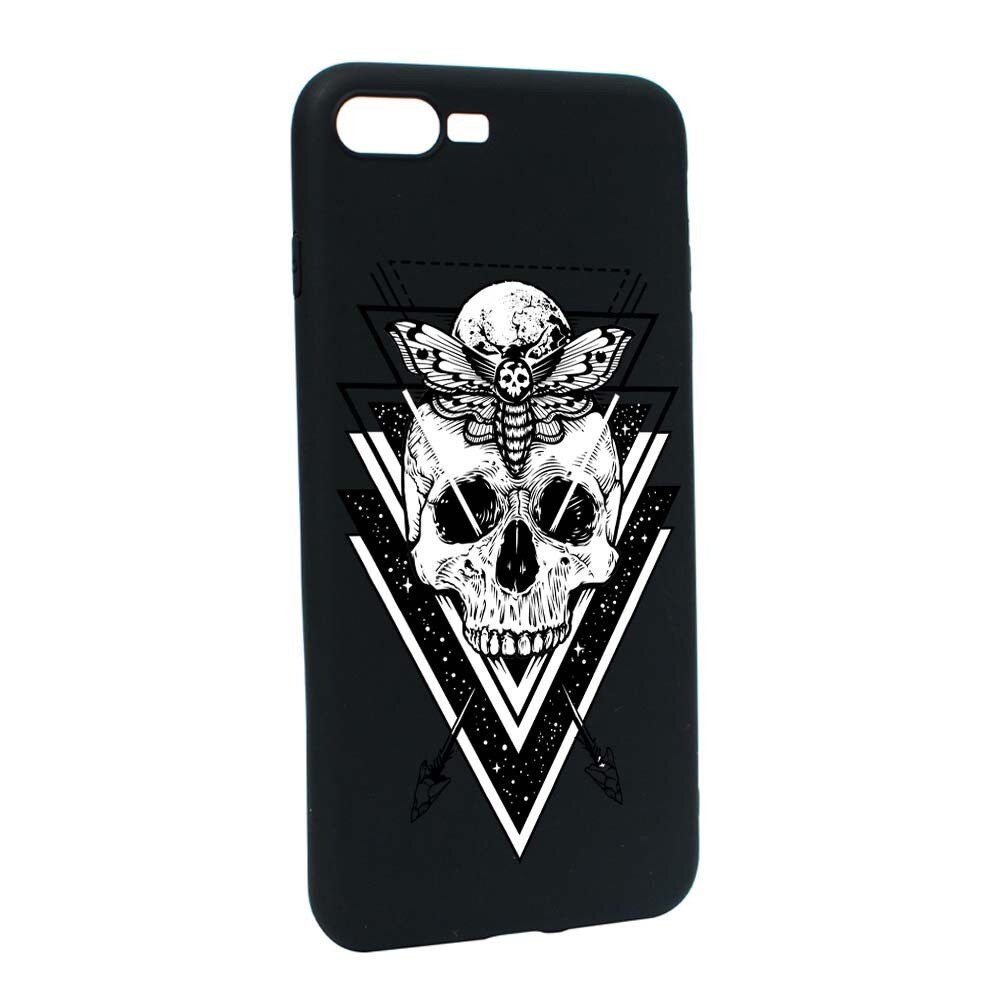 Husa Apple iPhone 7 Plus / 8 Plus, Silicon, Skull B191