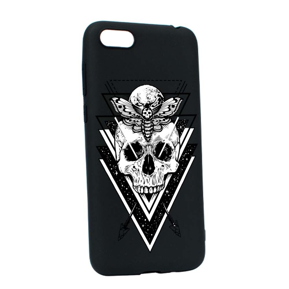 Husa Apple iPhone 6 / 6S, Silicon, Skull B191