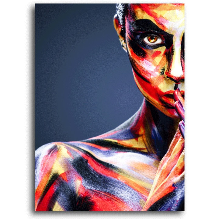 Картина на платно Canvas Colorful girl, 50 x 70 cm