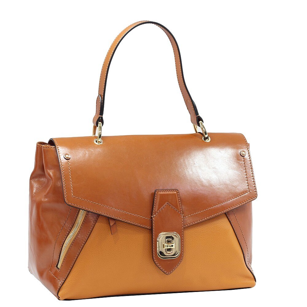 Geanta dama THE BRIDGE piele naturala, maro, Suveran