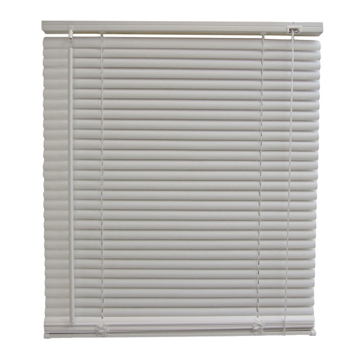 Jaluzea orizontala cu accesorii clemfix pvc, alb, 70x120cm