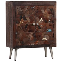 servanta din lemn masiv reciclat cu picioare din otel vidaxl maro inchis 60 x 30 x 76 cm imagen 6_0_
0
