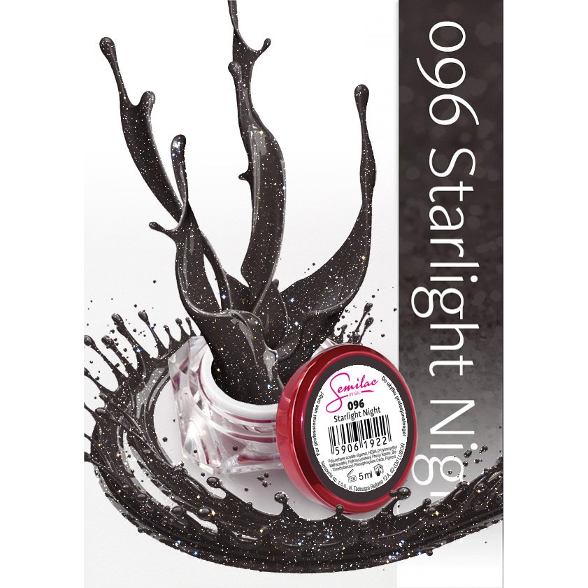 Gel uv color Semilac, Starlight Night 096