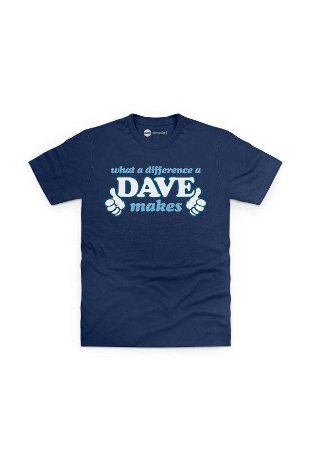 Tricou Barbati What A Difference A Dave Makes din Bumbac
