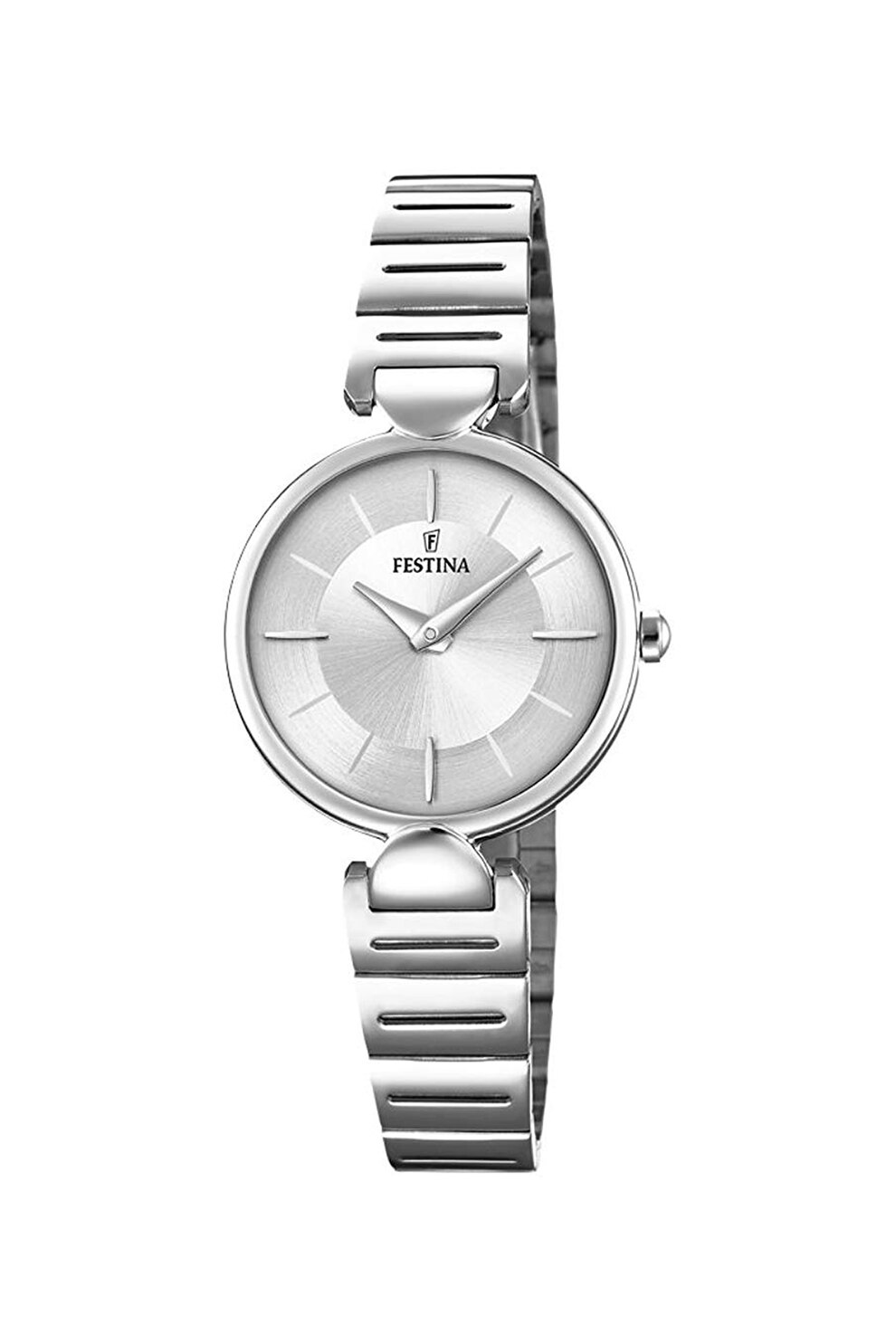 Festina, Ceas quartz cu doua indicatoare, Argintiu