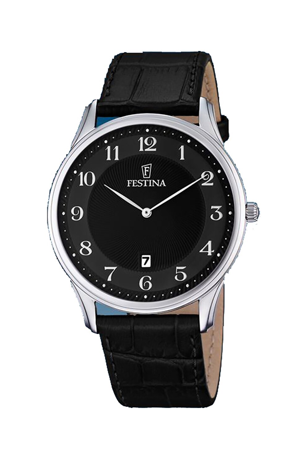 Festina, Ceas cu o curea de piele, Negru