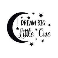 sticker decorativ perete dream big little one imagen 23_0_
0