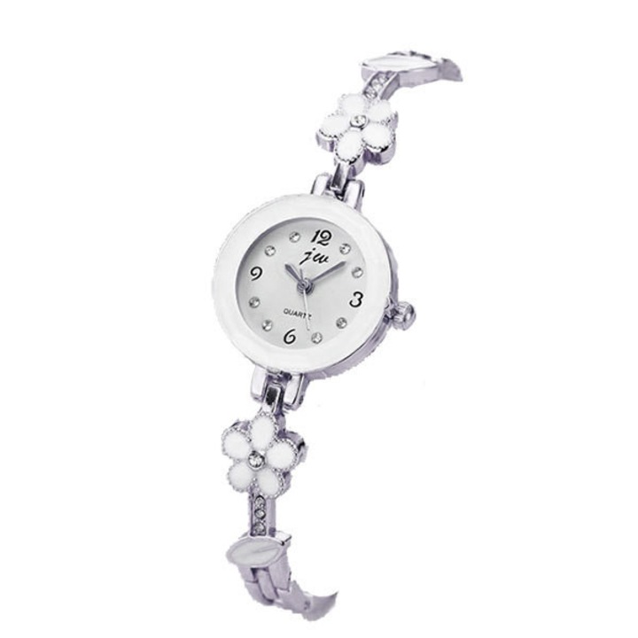 Ceas Dama Quartz jw Casual Elegant Silver, CP9348SR, curea din metal (zale), afisaj analog