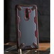 Ringke Fusion X Xiaomi Pocophone F1 mobiltelefon tok, Átlátszó / Piros