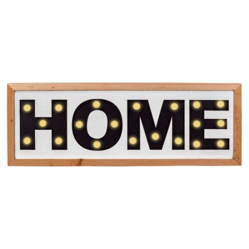 Decoratiune HOME, 20 x LED, 50x18 cm