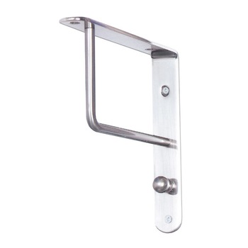 Consola, suport raft inox satinat 2 Consola, suport raft inox satinat 2