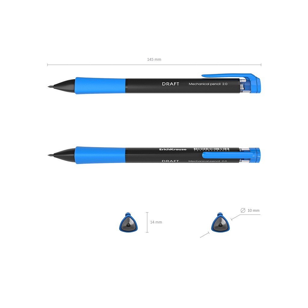 Creion mecanic Draft 2,0 mm Erichkrause - eMAG.ro