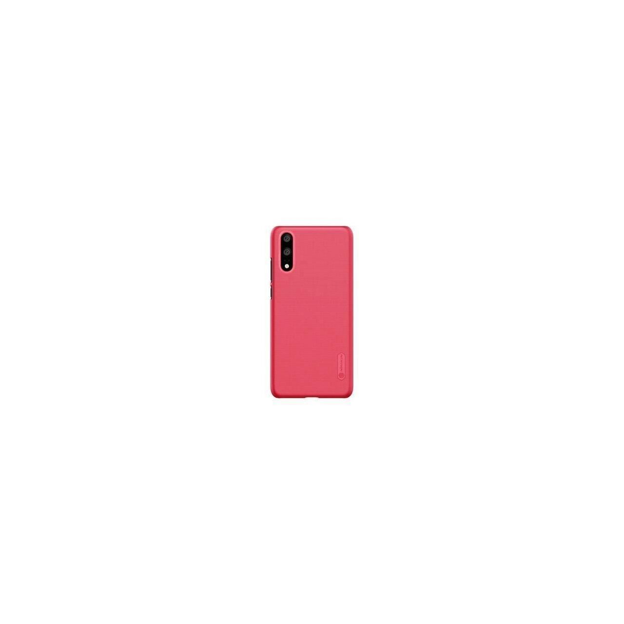 Husa Huawei P20 + Folie Protectie-Nillkin Frosted Shield Negru