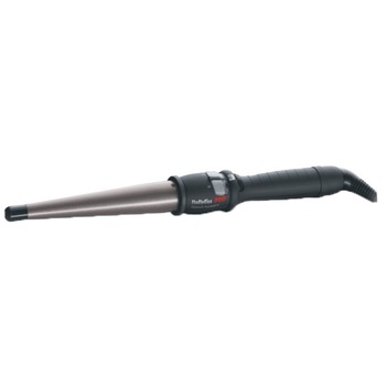 Ondulator Profesional Conic BaBylissPro 2281, invelis Nano-Titanium, diametru 32 mm la baza/19 mm la varf, Negru Ondulator Profesional Conic BaBylissPro 2281, invelis Nano-Titanium, diametru 32 mm la baza/19 mm la varf, Negru