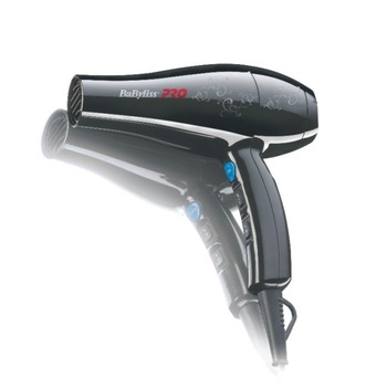 Uscator de par Profesional BabylissPro, Design 5559E, 2000 W, 6 trepte, Negru Uscator de par Profesional BabylissPro, Design 5559E, 2000 W, 6 trepte, Negru