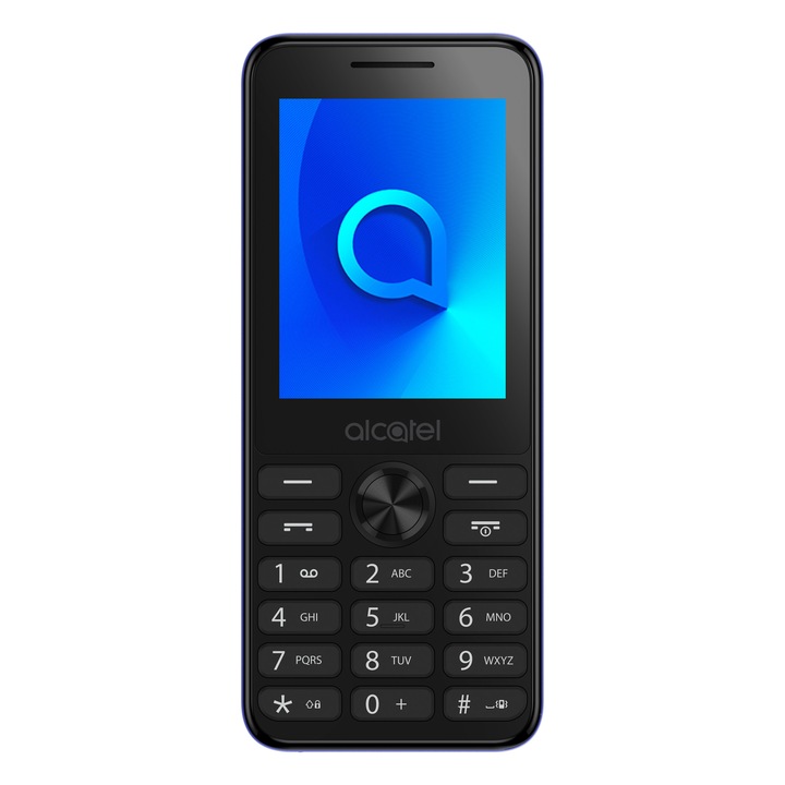 Alcatel 2003D Mobiltelefon, Kártyafüggetlen, Dual SIM, Kék