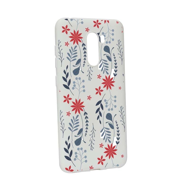 Husa Xiaomi PocoPhone F1, Silicon, Motive Florale W155