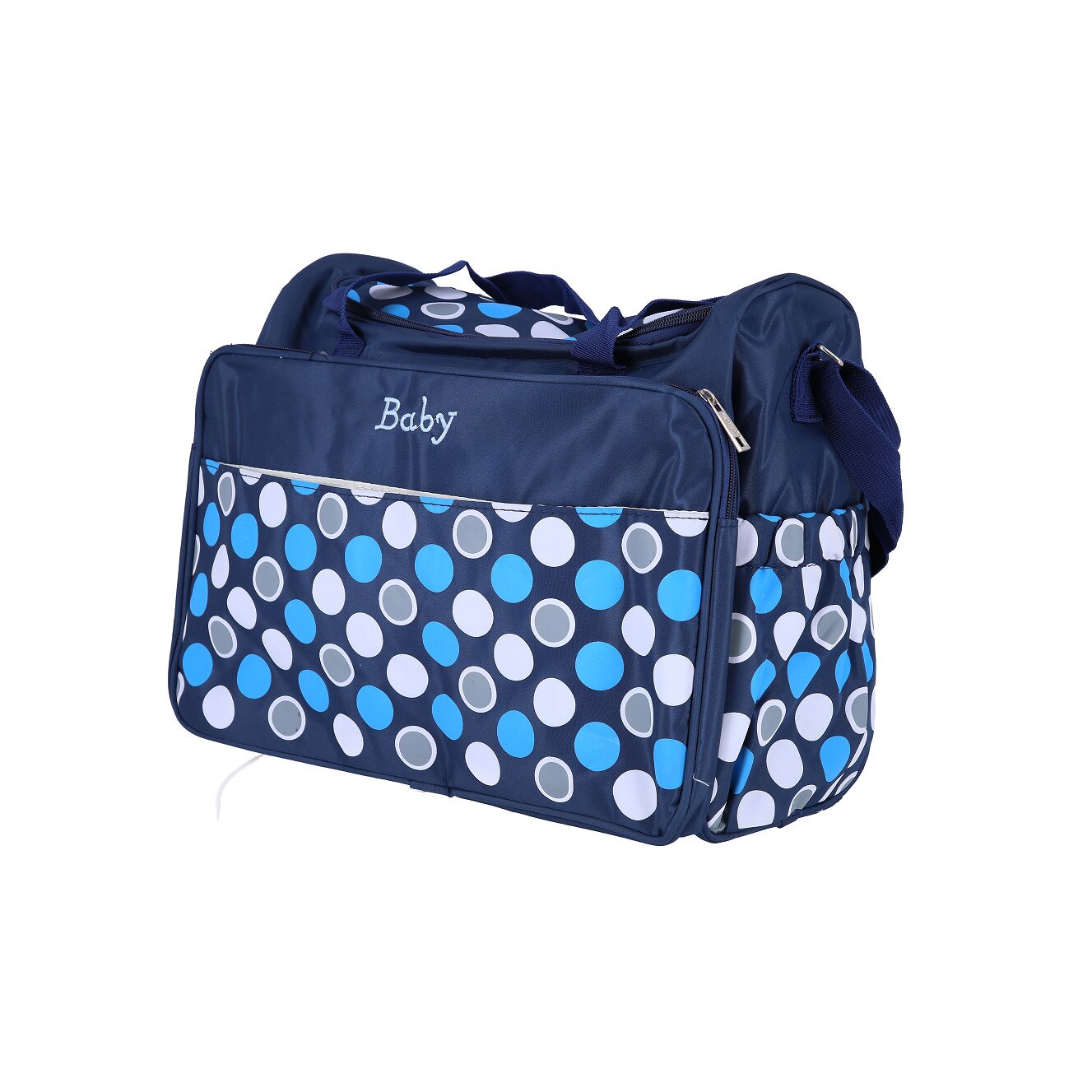 Geanta pentru mamici Mama Bag GRUNBERG, 40 x 16 x 31 cm, GM3025, albastru