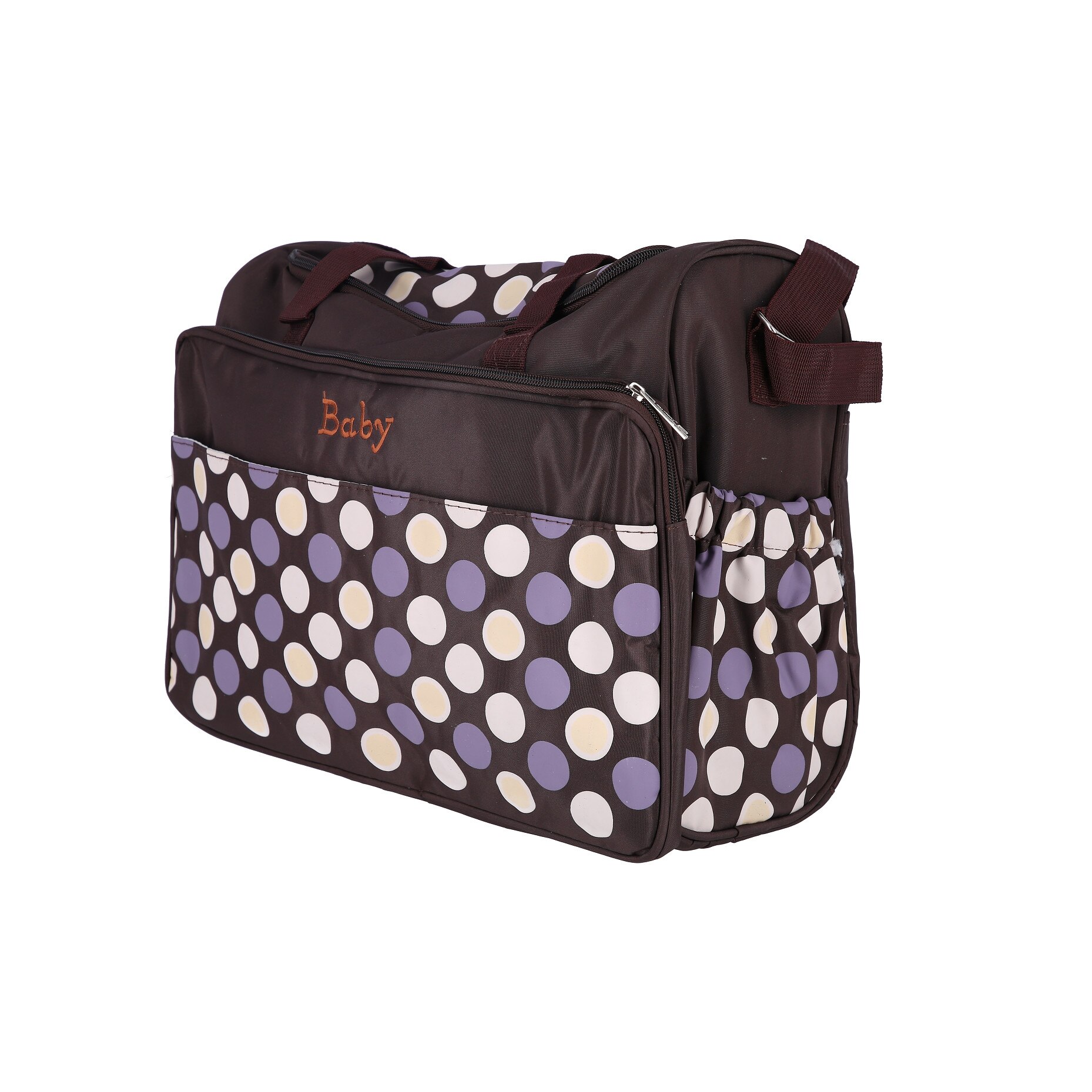 Geanta pentru mamici Mama Bag GRUNBERG, 40 x 16 x 31 cm, GM3025, maro