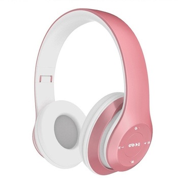 Casti Bluetooth Soundvox™ P-15 cu microfon, Over The Ear, Radio FM, Roz Casti Bluetooth Soundvox™ P-15 cu microfon, Over The Ear, Radio FM, Roz