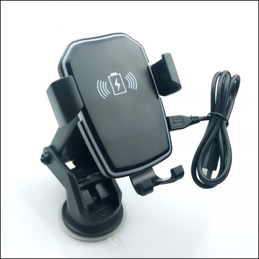 Incarcator Wireless, Cubeca, Limited edition, Fast Charging + selfie stick inclus