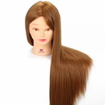 Cap Manechin Coafura Practica - Par Blond Natural 70cm Cap Manechin Coafura Practica - Par Blond Natural 70cm