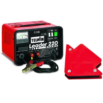 TELWIN model LEADER 220 START, Redresor si robot pornire auto 12-24V curent pornire 180A, curent incarcare 30A + Echer Magnetic pentru Sudura MAG 11, Intensiv TELWIN model LEADER 220 START, Redresor si robot pornire auto 12-24V curent pornire 180A, curent incarcare 30A + Echer Magnetic pentru Sudura MAG 11, Intensiv