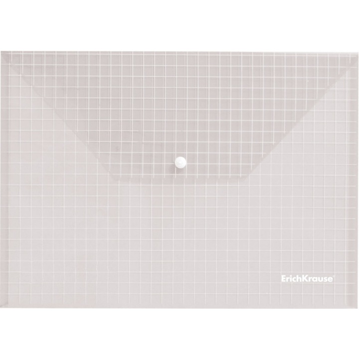 Mapa de prezentare din plastic Erichkrause A4 cu capsa Transparent