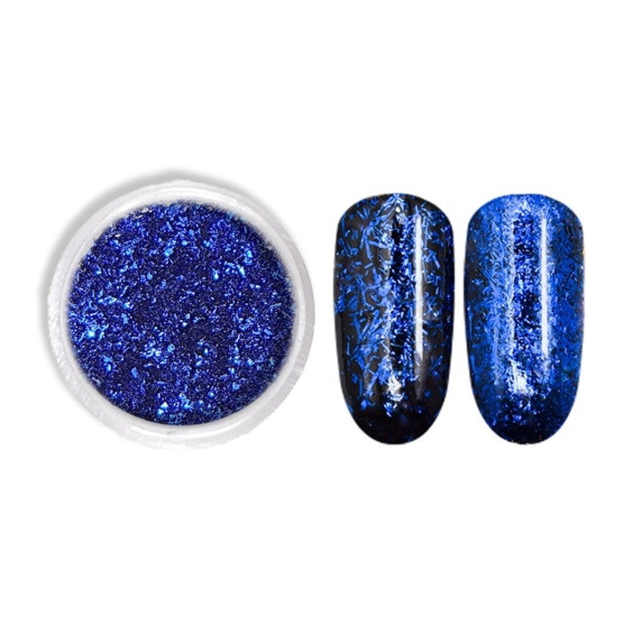 Paiete unghii MoonbasaNails # 306, Albastru