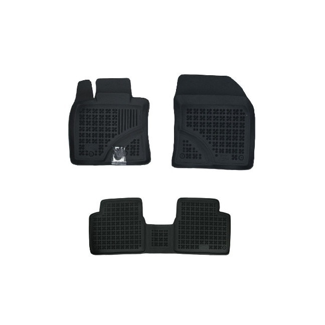 Set 4 covorase/presuri dedicate Toyota Avensis dupa 2009, din cauciuc antiaderent stil tavita calitate de TOP
