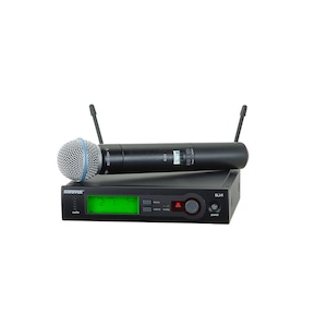 Microfon Wireless Profesional Shure SLX 2/Beta 58 A Cu Statie SLX 4