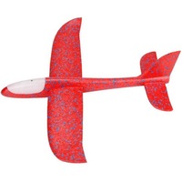 avion planor din polistiren cu led  rosu  lungime 47 cm  robentoys imagen 22_0_
0