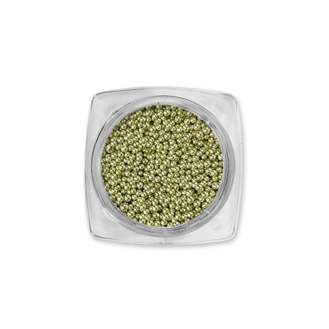 Perle caviar decorative, MoonbasaNails, 005, Auriu