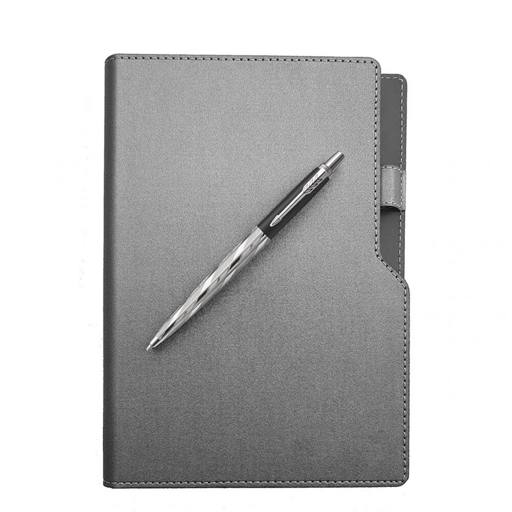 Pix Parker Jotter Royal London Black Personalizat cu agenda A5